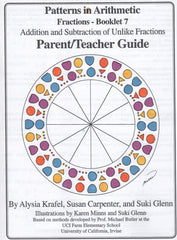 Fractions:  Booklet 7 - Parent/Teacher Guide
