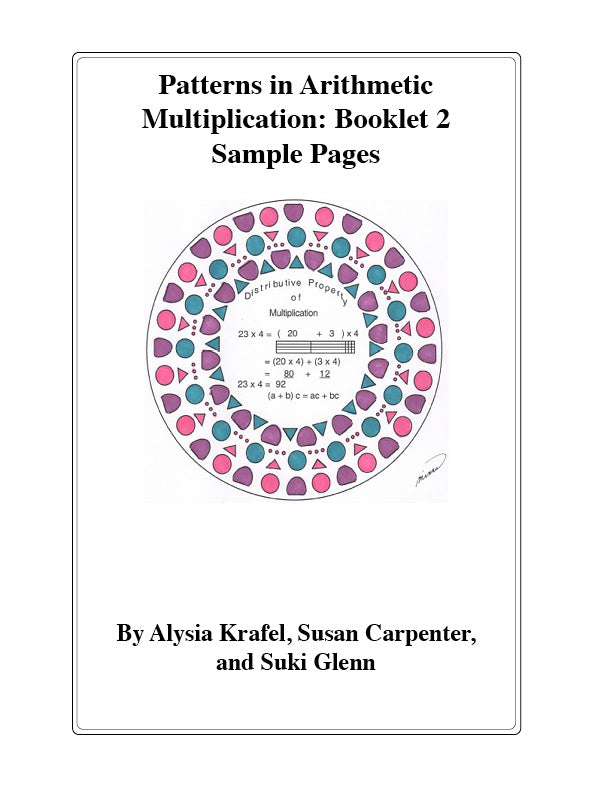 Multiplication: Booklet 2 - Sample Booklet