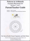Fractions Booklets 1 and 2 Placement PDF