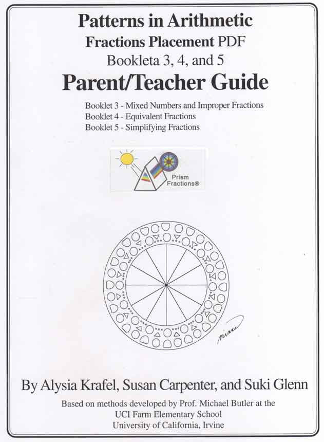 Fractions 3, 4, and 5 Placement PDF