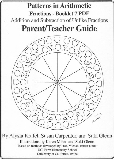 Fractions 7 PDF - Teacher & Student