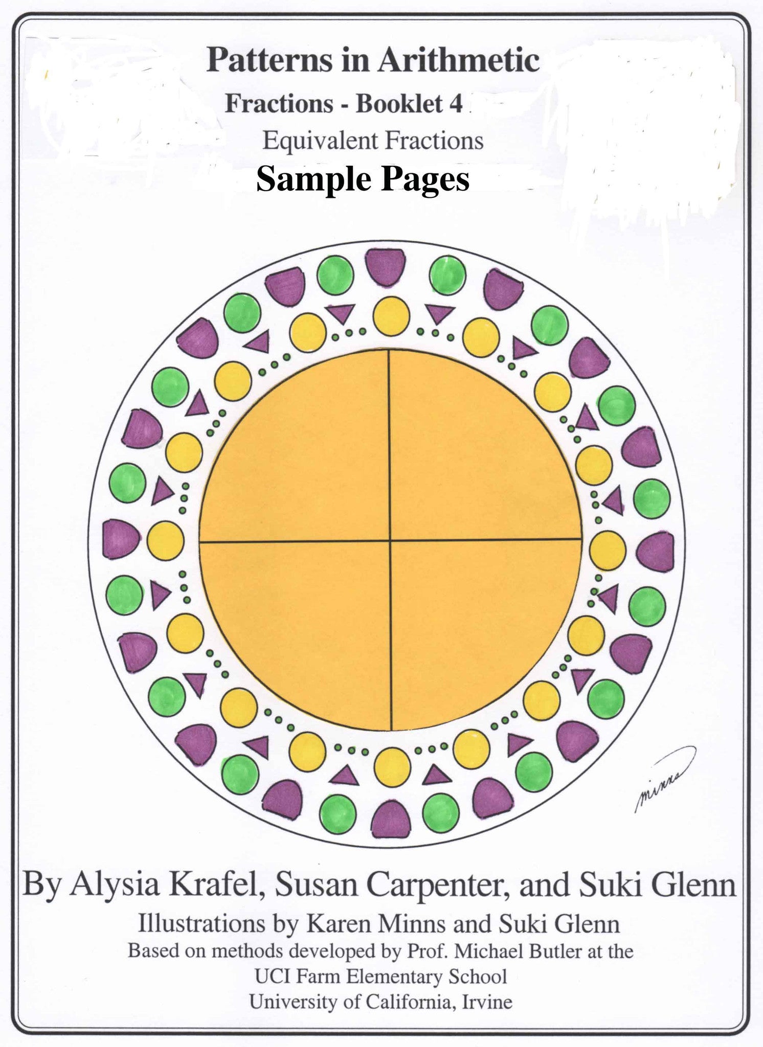 Fractions:  Booklet 4 Sample Pages