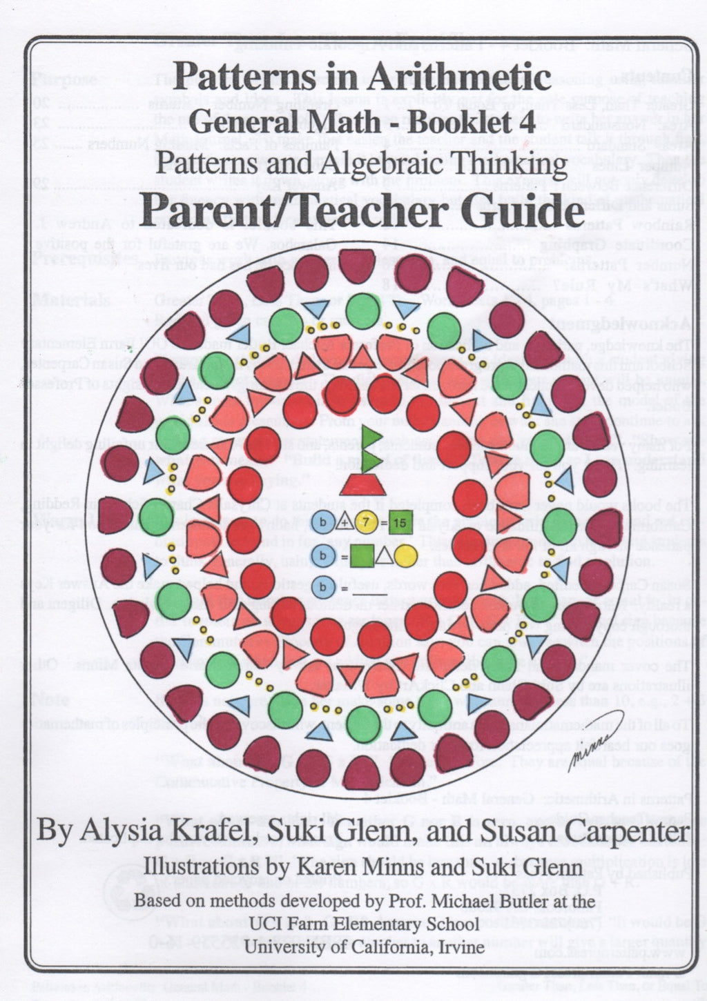 General Math:  Booklet 4