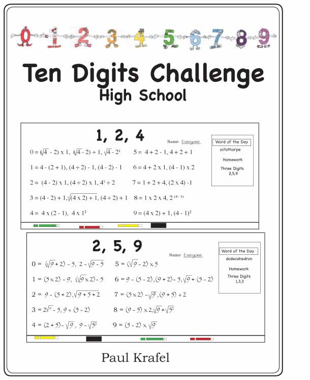 Ten Digits for High School