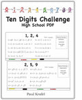 Ten Digits for High School PDF