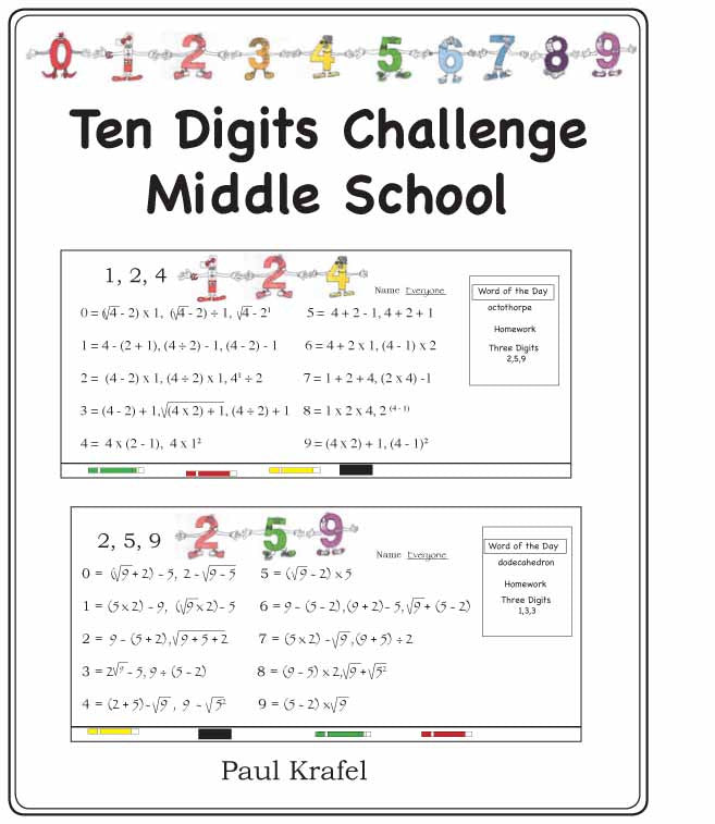 Ten Digits for Middle School