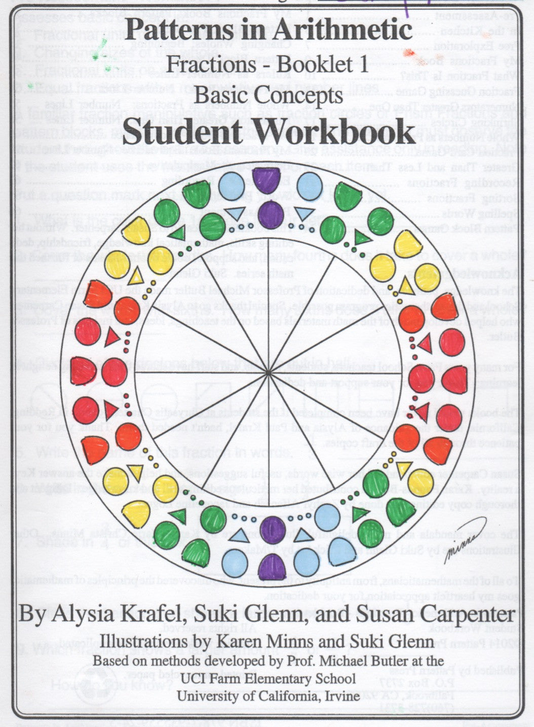 Fractions:  Booklet 1