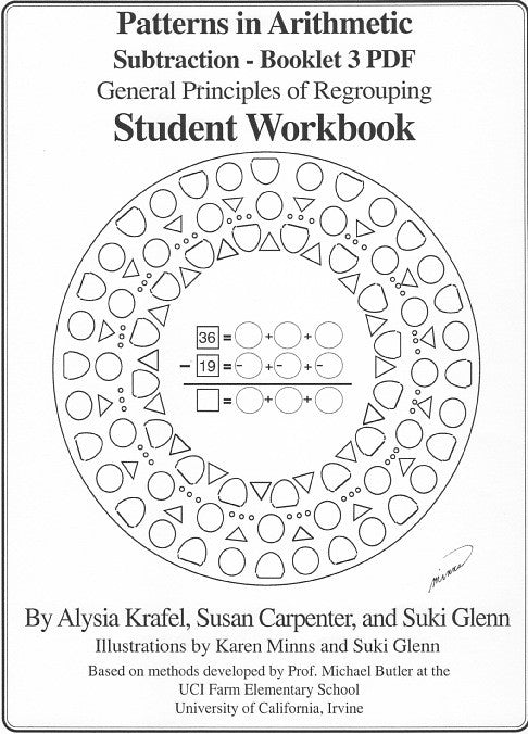 Subtraction 3 PDF - Student & Teacher